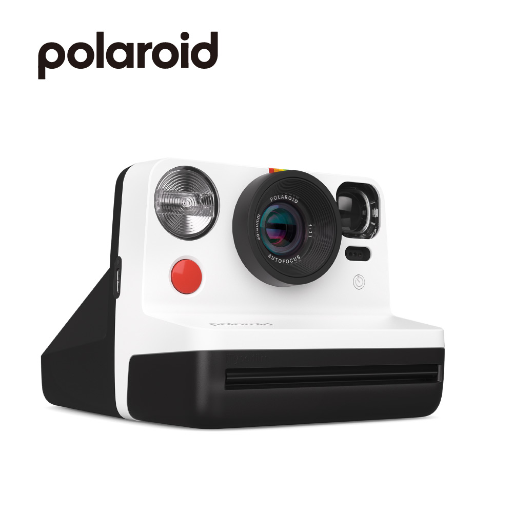 Polaroid 寶麗來 Now G2拍立得相機-黑+白色DN23 (拆封福利品)