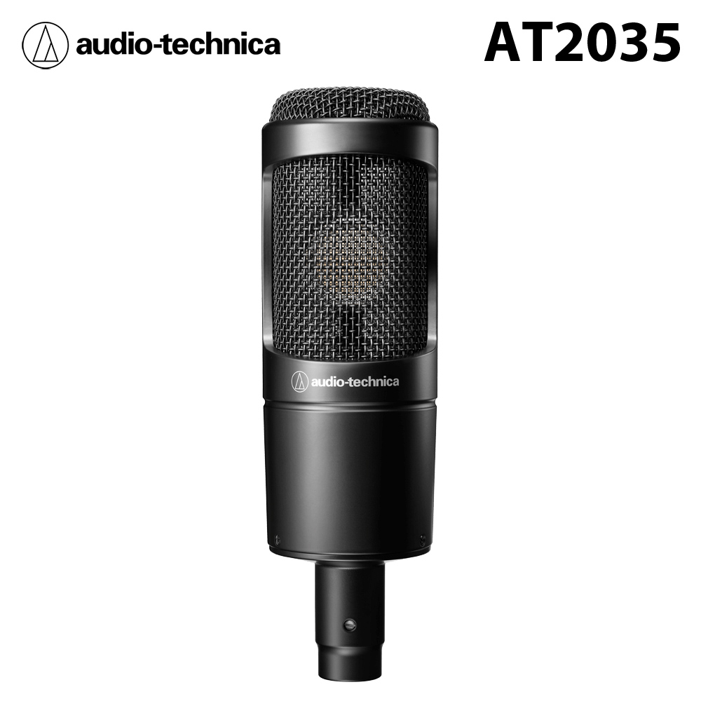 audio-technica 鐵三角 AT2035 心形指向性電容型麥克風 公司貨