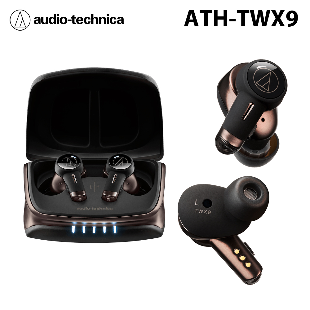 鐵三角Audio-Technica ATH-TWX9 真無線耳機 公司貨