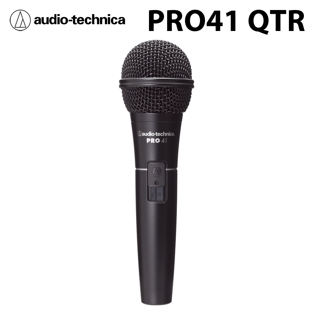鐵三角audio-technica PRO41 QTR 心形指向性動圈型麥克風 公司貨