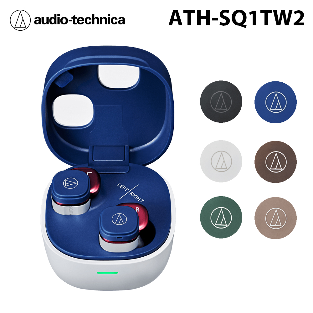 鐵三角Audio-Technica ATH-SQ1TW2 真無線耳機 公司貨