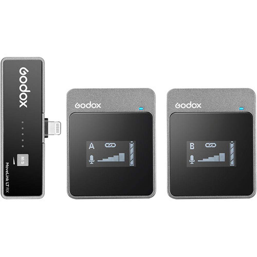 Godox 神牛 Movelink 2.4GHz 無線收音系統 1對2 LT2 Lightning接口(iphone專用 公司貨)