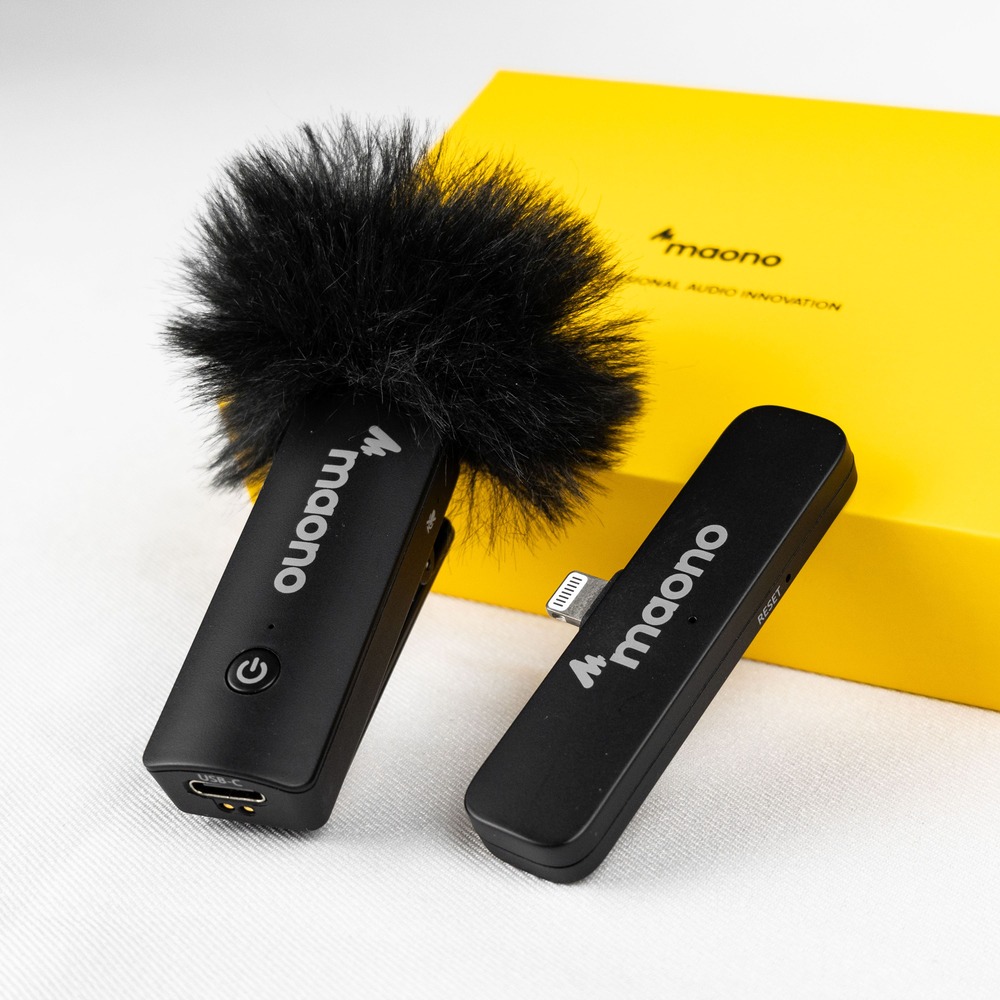 ifive 五元素 maono無線領夾麥克風 一對一(APPLE MFI認證)