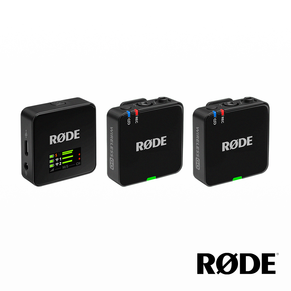RODE Wireless GO III 一對二 無線麥克風 第三代-黑色 公司貨