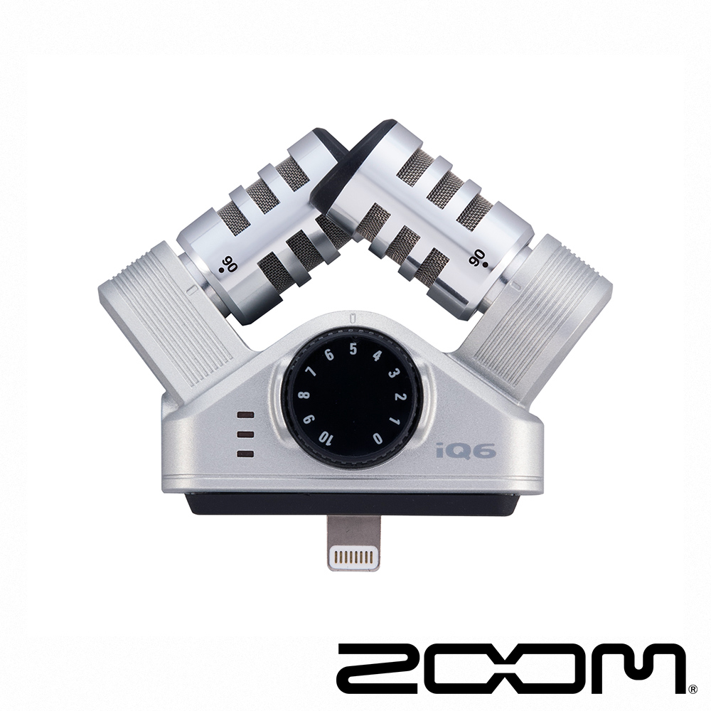 ZOOM iQ6 XY 立體收音麥克風 IOS專用 公司貨