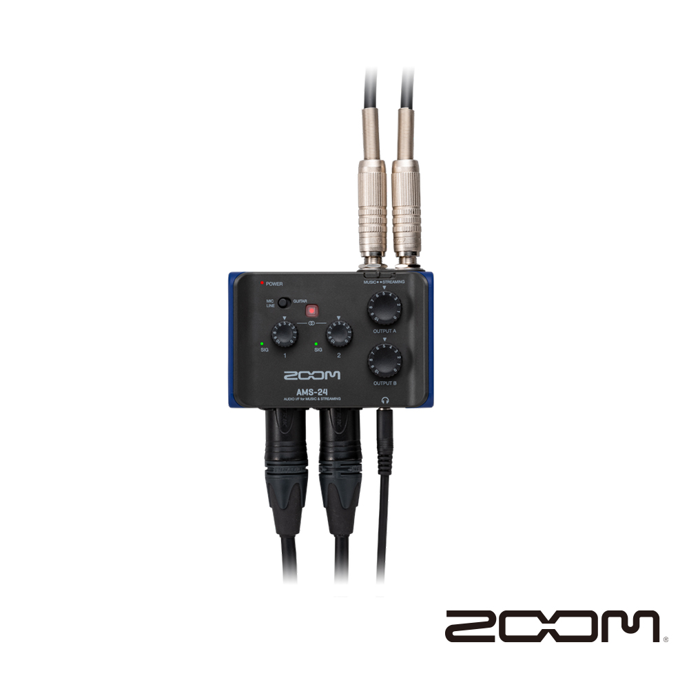 Zoom AMS-24 行動錄音介面 公司貨