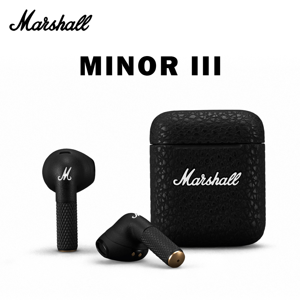 Marshall Minor III 真無線藍牙耳機 黑 公司貨