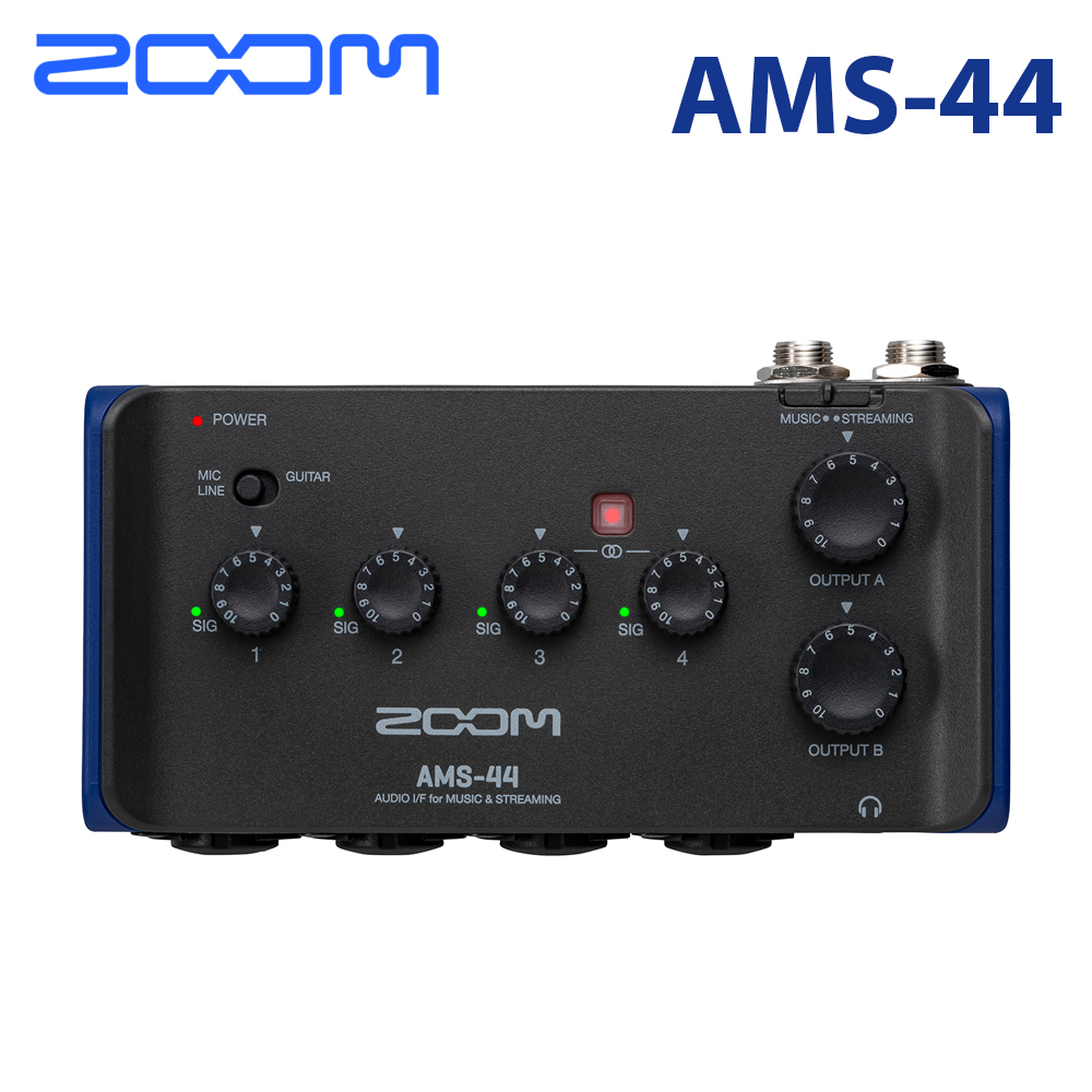 ZOOM AMS-44 錄音介面 公司貨