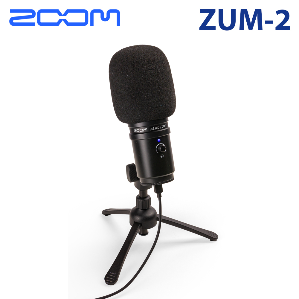 ZOOM ZUM-2 USB麥克風 公司貨