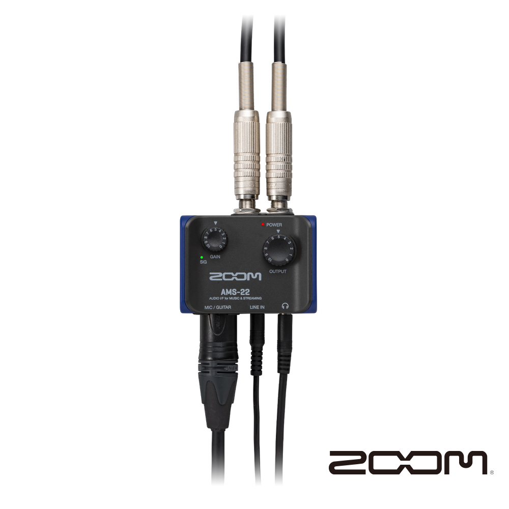 Zoom AMS-22 錄音介面 公司貨