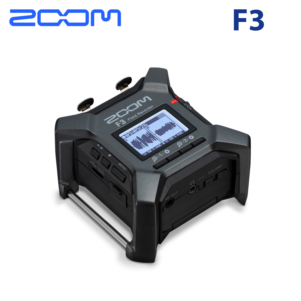 ZOOM F3 32BIT 2軌錄音機 公司貨