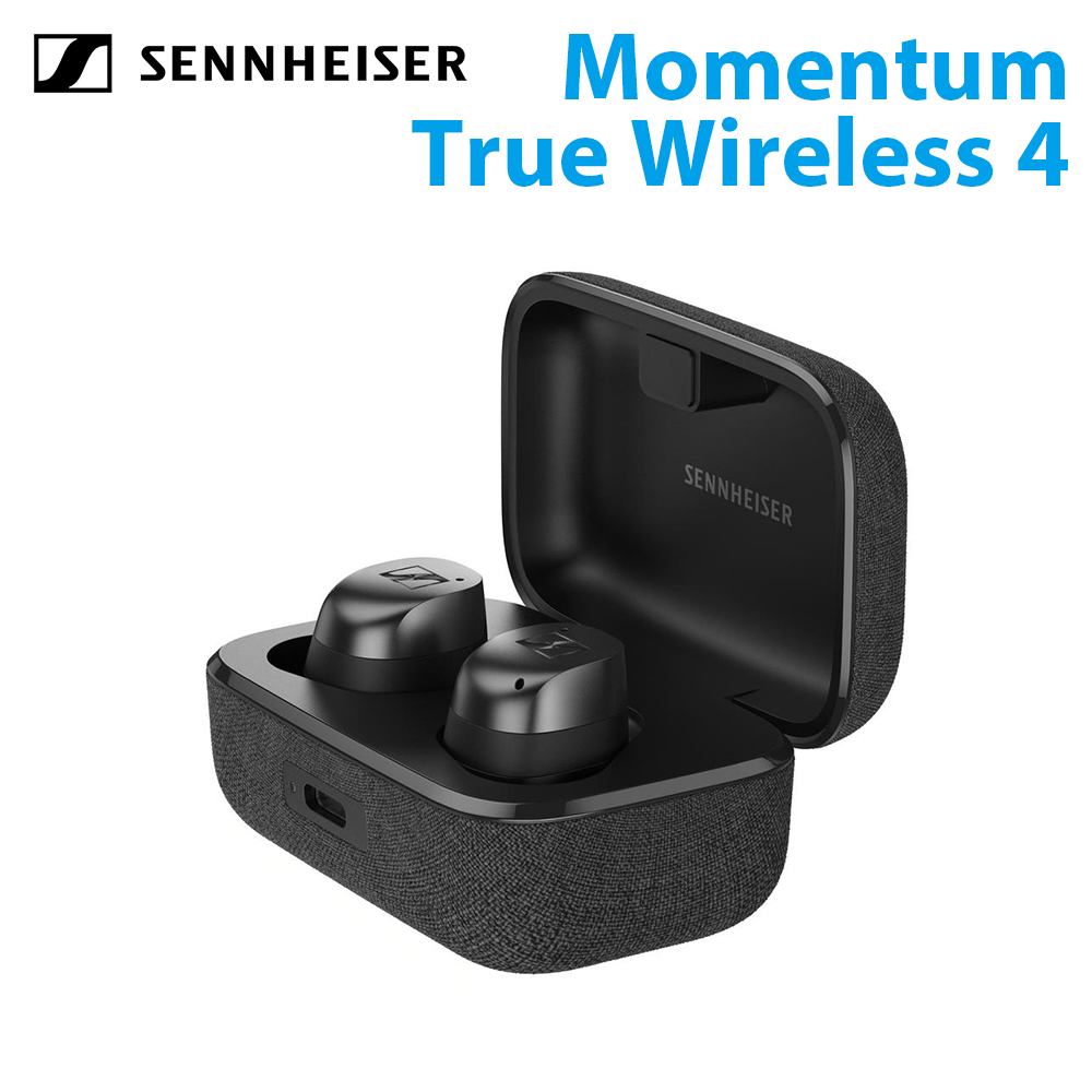 Sennheiser 森海塞爾 Momentum True Wireless 4 旗艦真無線藍牙耳機第四代 公司貨 石墨色