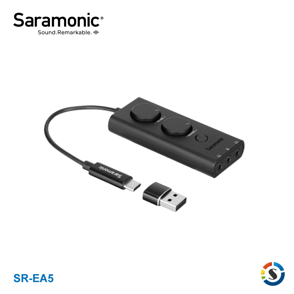 Saramonic楓笛 SR-EA5 降噪音效卡