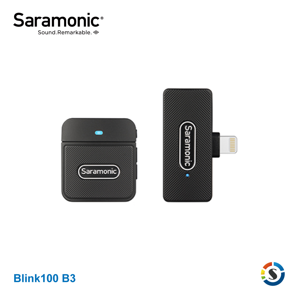 Saramonic楓笛 Blink100 B3(TX+RXDi) 一對一無線麥克風套裝