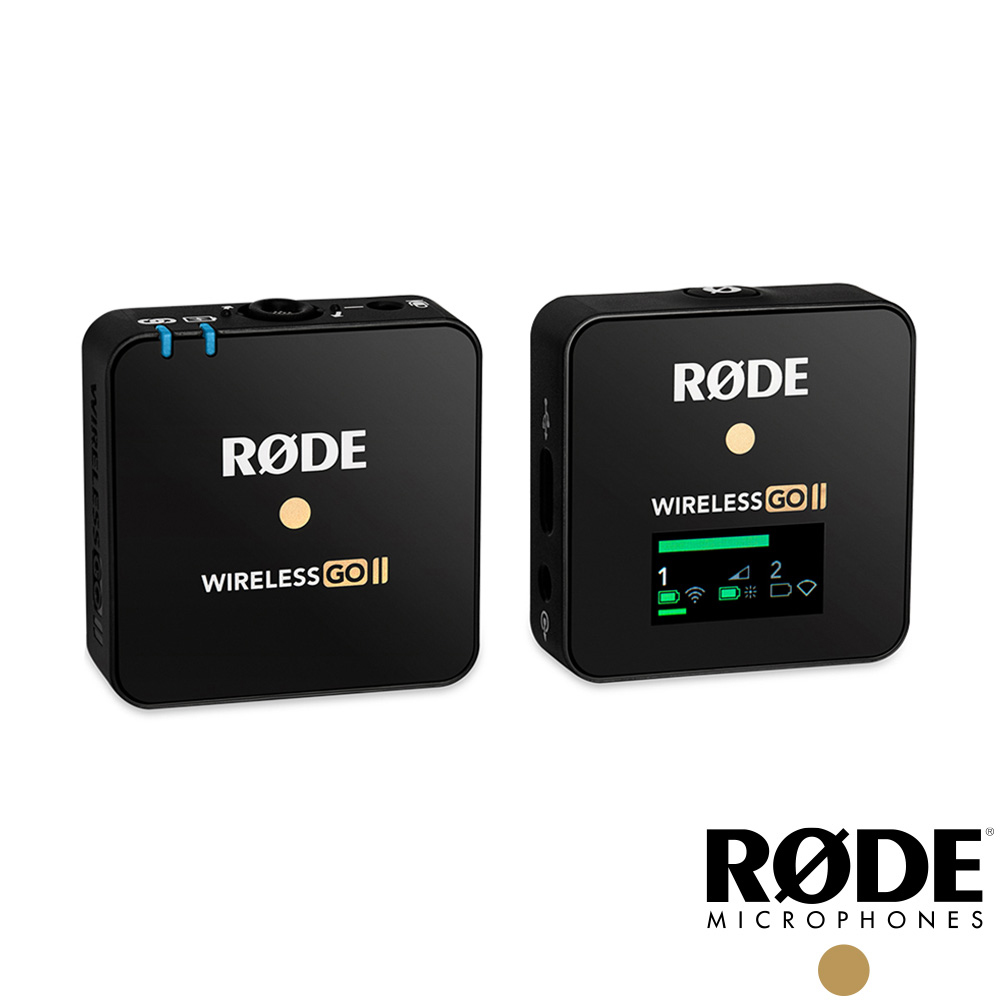 RODE Wireless GO II Single 一對一 微型無線麥克風 公司貨