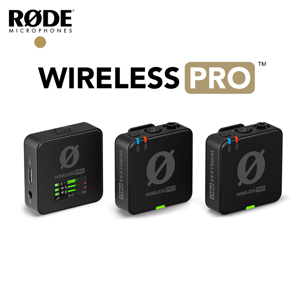 RODE Wireless Pro 一對二無線麥克風 公司貨