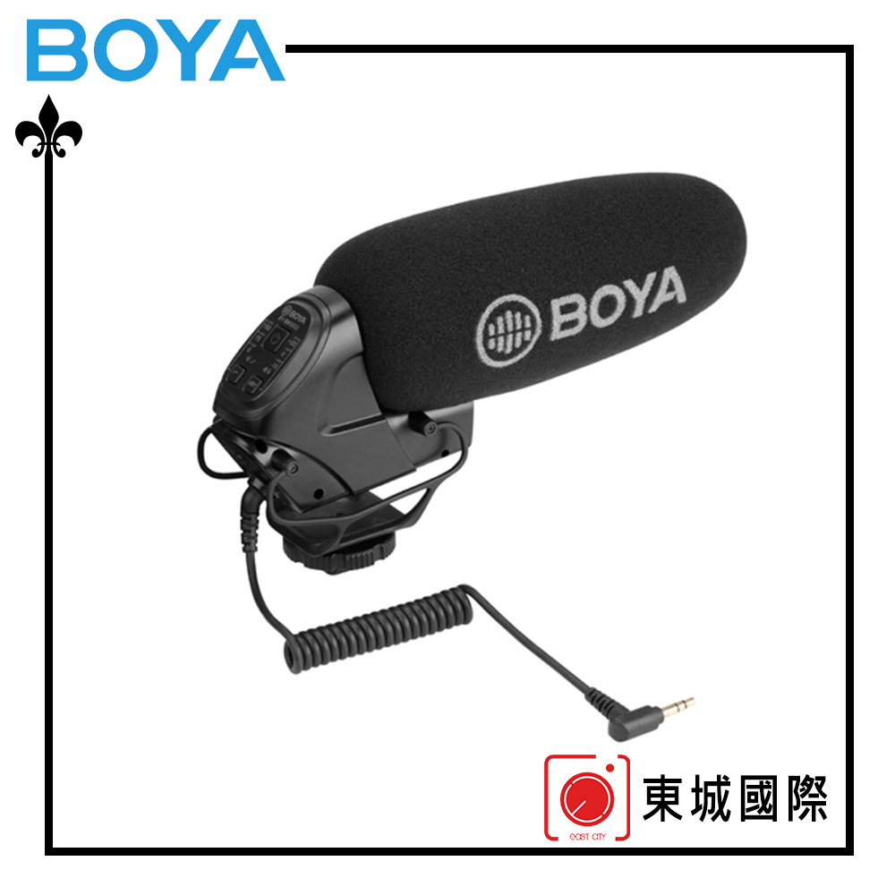BOYA 博雅 BY-BM3032 專業級相機機頂麥克風 東城代理商公司貨