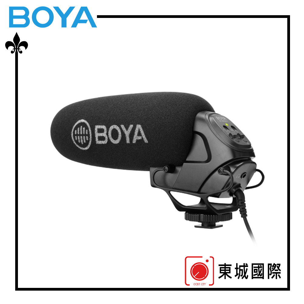 BOYA 博雅 BY-BM3031 專業級相機機頂麥克風 東城代理商公司貨