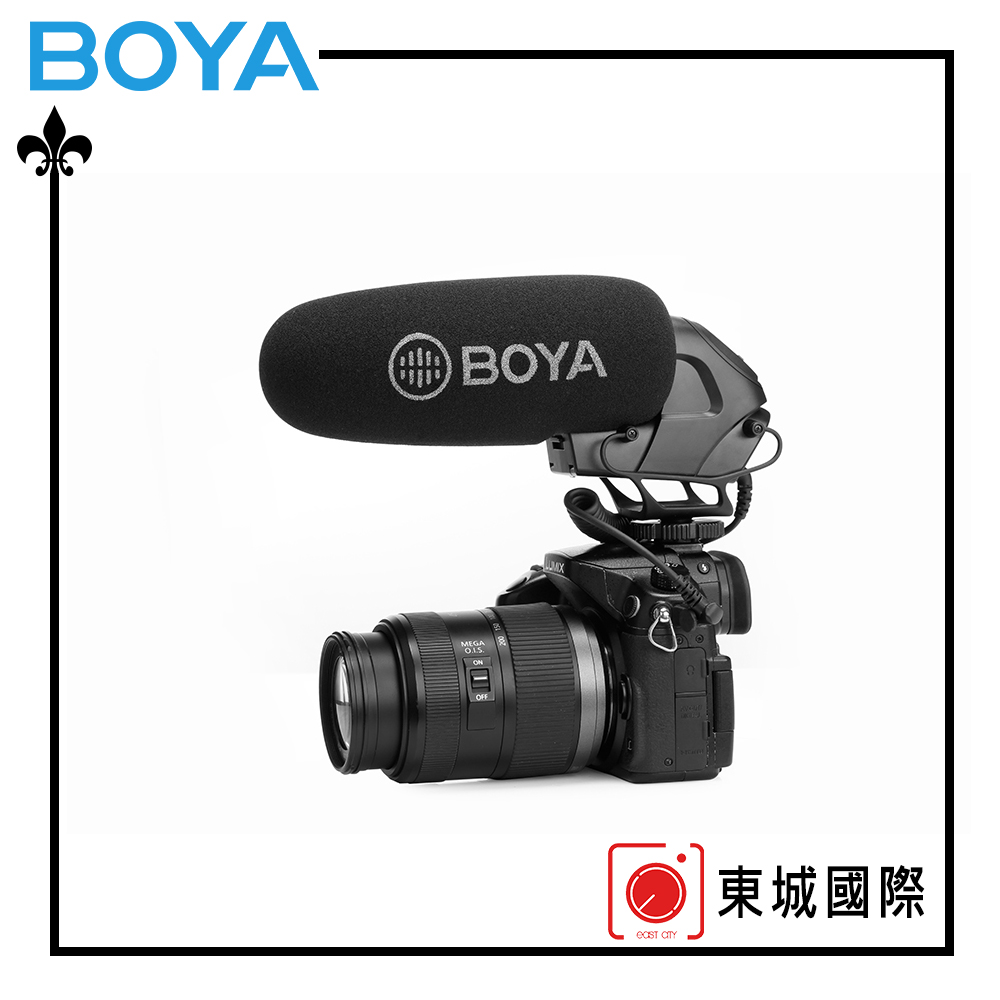 BOYA 博雅 BY-BM3030 專業級相機機頂麥克風 東城代理商公司貨