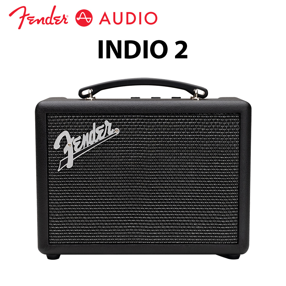 Fender Indio 2 藍牙喇叭 公司貨 -復古黑