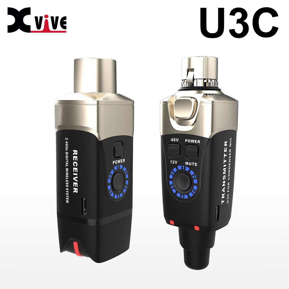 Xvive U3C Wireless Condenser Mic System 麥克風無線傳輸介面 公司貨