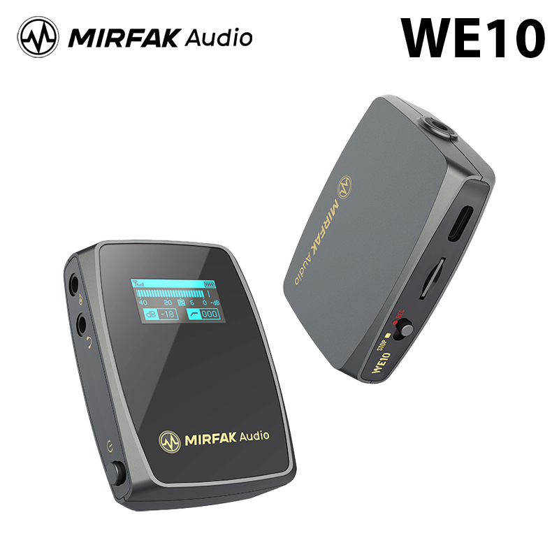 Mirfak Audio WE10 1對1輕巧型無線麥克風 公司貨