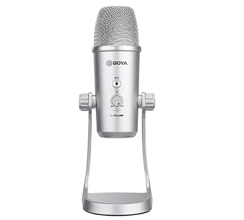 BOYA BY-PM700SP USB麥克風-適用蘋果iOS/Android裝置/