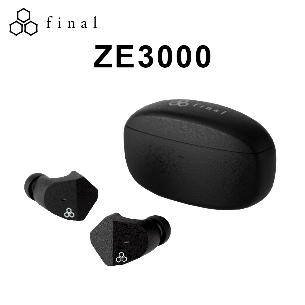 日本 final – ZE3000 真無線藍牙耳機 公司貨 (黑)