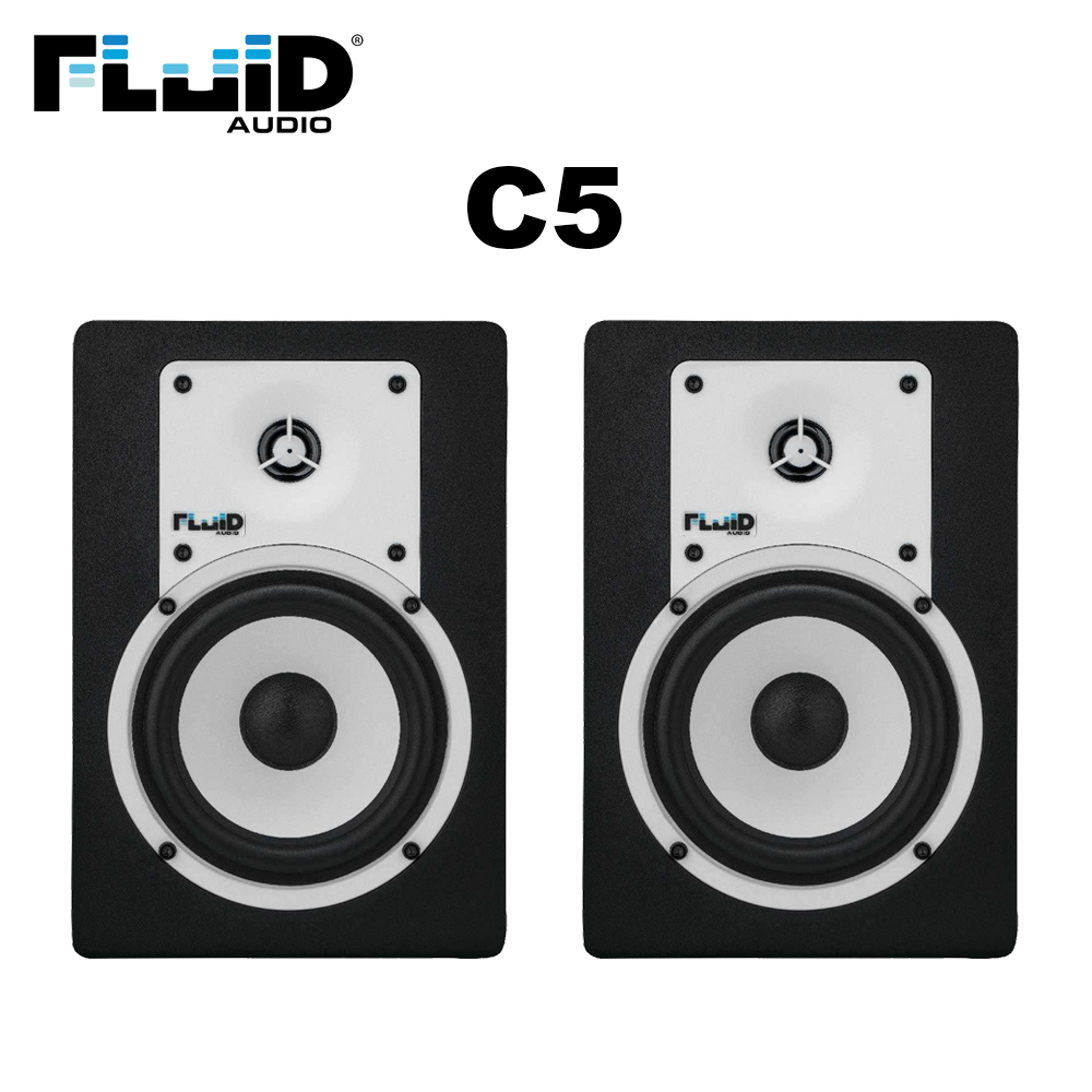 Fluid Audio C5 5吋 主動式監聽喇叭(一對) 正成 公司貨