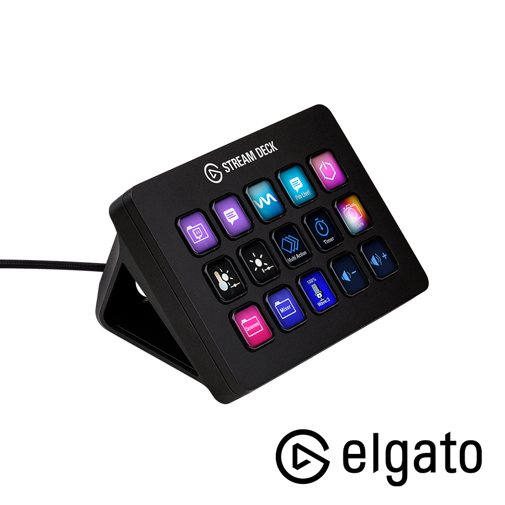 ELGATO Stream Deck MK.2 串流直播控制檯二代-黑色 公司貨