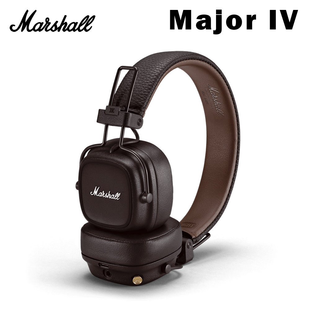 Marshall Major IV 藍牙耳罩式耳機 棕色 公司貨