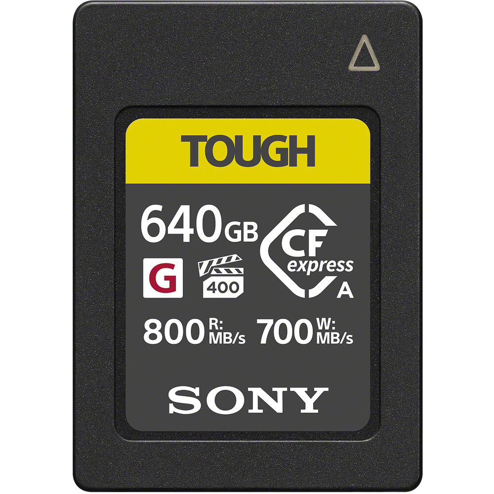 SONY 索尼 CEA-G640T CFexpress Type A 記憶卡【640GB/R800/W700】公司貨