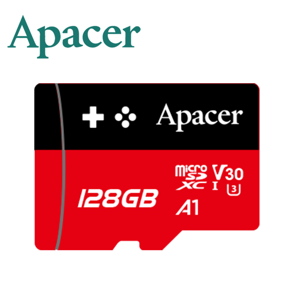 Apacer宇瞻 128GB MicroSDXC UHS-I U3 遊戲專用卡