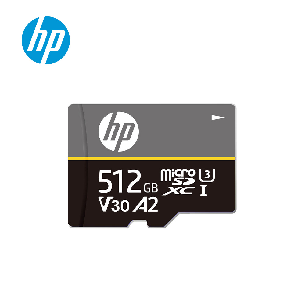 HP U3 A2 V30 MicroSDXC 512GB記憶卡(附轉卡)