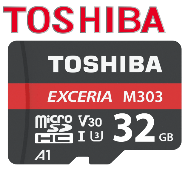 TOSHIBA EXCERI M303 MicroSDHC 32GB記憶卡