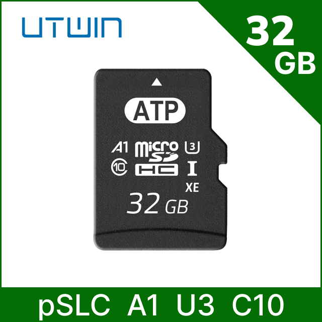 【優科技UTWIN】microSDXC A1 U3 32GB pSLC 記憶卡