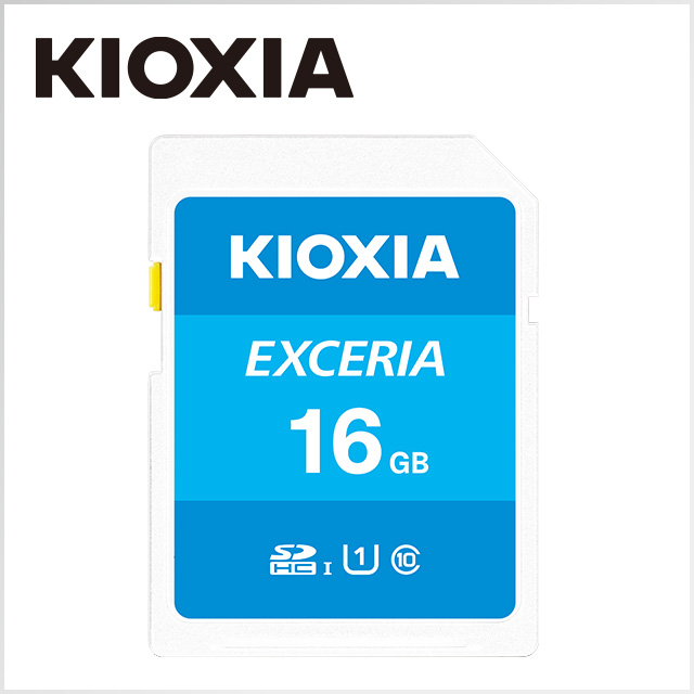 KIOXIA EXCERIA 16GB UHS-I U1 SDHC 記憶卡