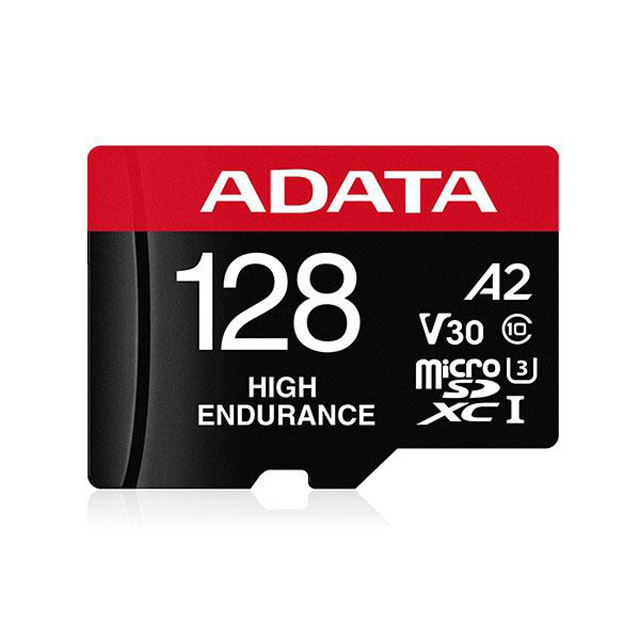 ADATA 威剛 High Endurance microSDXC UHS-I U3 A2 V30 128G 高耐用記憶卡