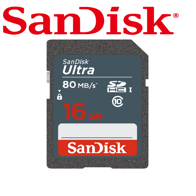 SanDisk SDHC Ultra 16GB記憶卡