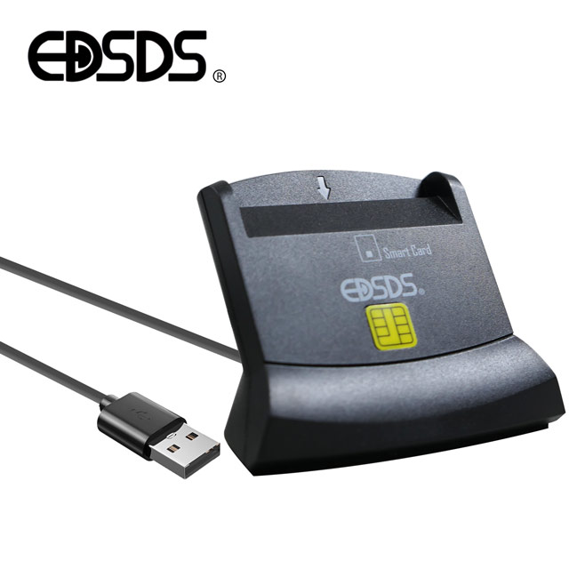 EDSDS 直立式晶片卡讀卡機 EDS-USB127