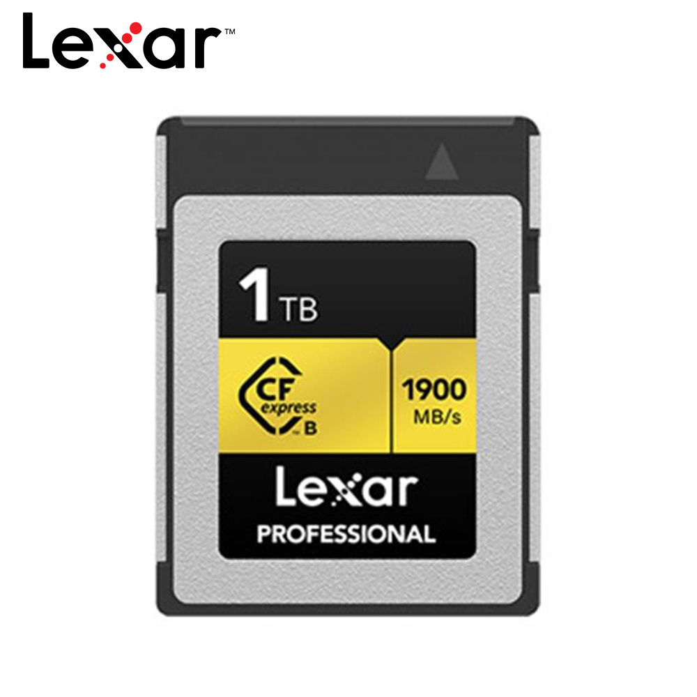 Lexar 雷克沙 Professional Cfexpress Type B Gold Series 1TB記憶卡