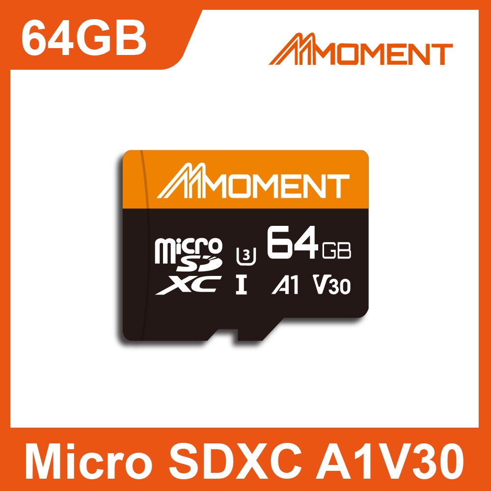 MOMENT MicroSD Card A1V30 64GB