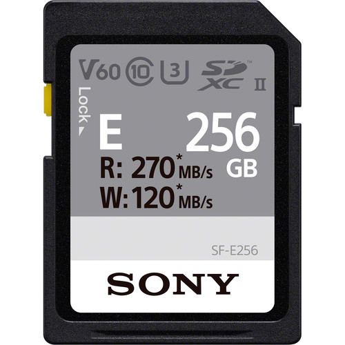 SONY 索尼 SF-E256 記憶卡【256GB/UHS-II/R270/W120】公司貨