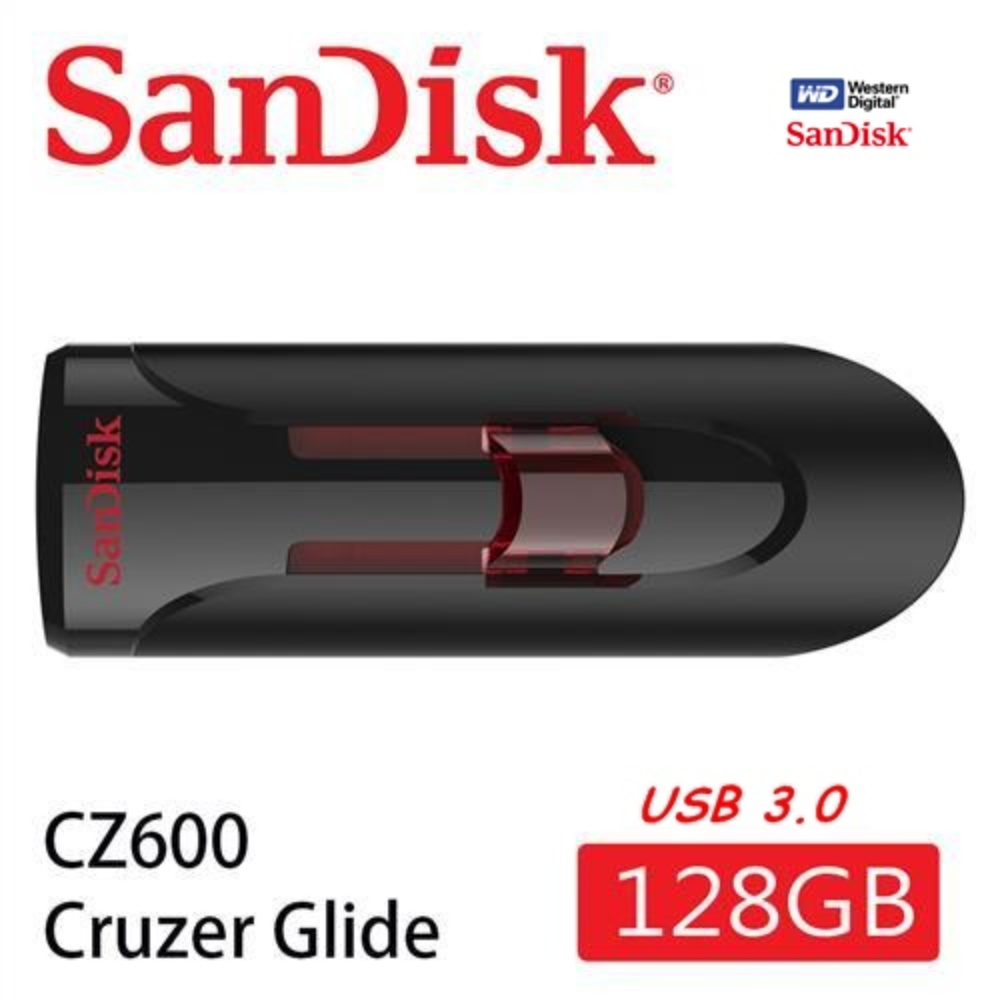SanDisk 晟碟 Cruzer Glide USB3.0 隨身碟 128GB