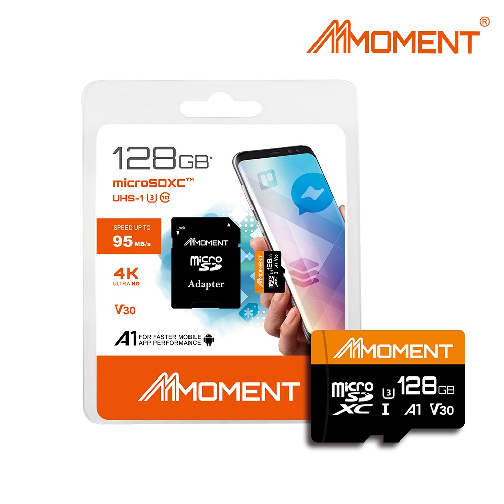 Moment 閃點 microSDXC UHS-I V30/A1 128GB 記憶卡