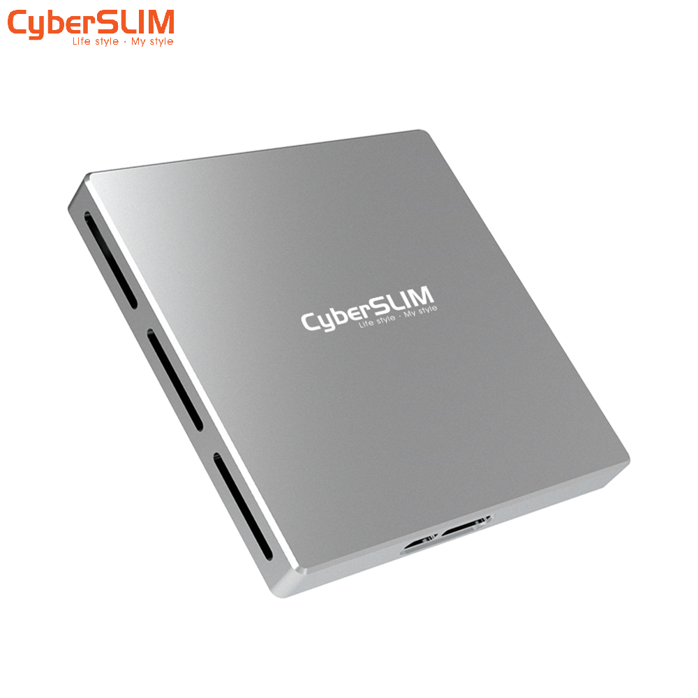CyberSLIM 6卡 SD/TF 讀卡器(TF需要轉卡) 同時讀取