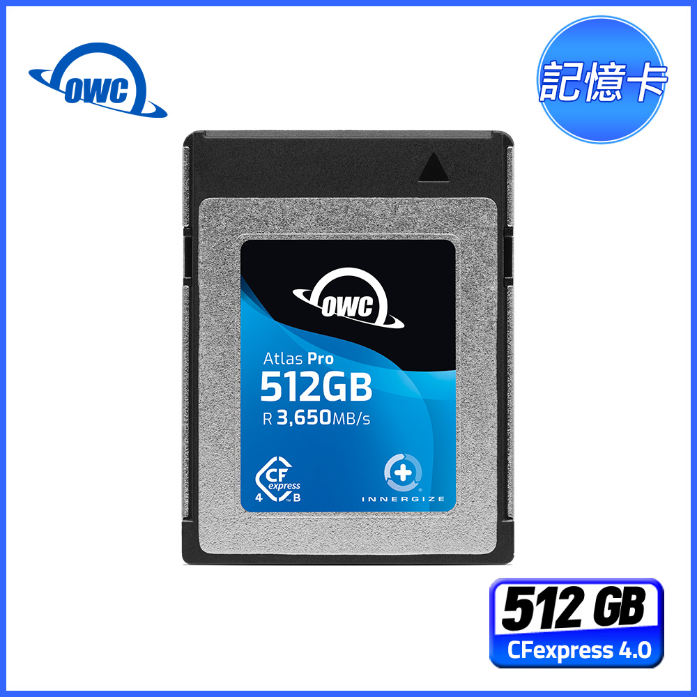 OWC Atlas Pro 512GB CFx4-B 記憶卡