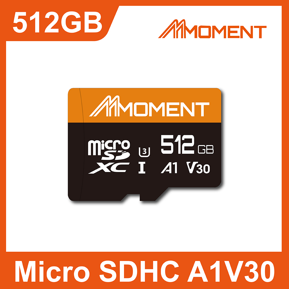 Moment 閃點 microSDXC UHS-I V30/A1 512GB 記憶卡