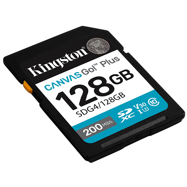 KINGSTON 128G 128GB SD SDG4/128GB 200MB/s UHS-I U3 V30 A2 金士頓 相機 記憶卡