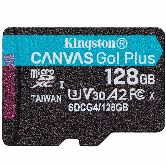 金士頓 KINGSTON 128G 128GB microSD SDCG4/128GB 200MB/s UHS-I U3 V30 A2 記憶卡